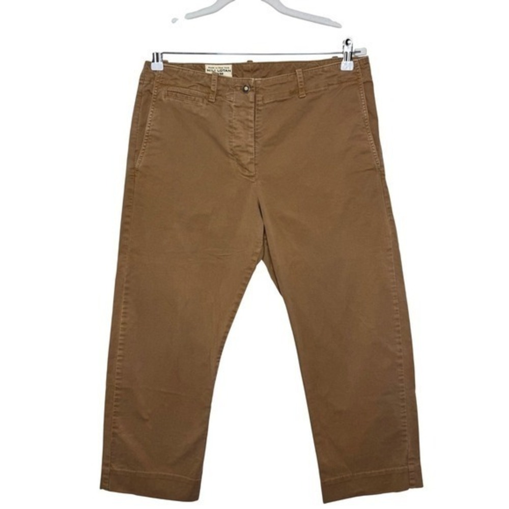 Nili Lotan Khaki‎ Pants Size 8 Crop